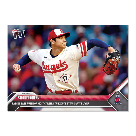 2023 Topps Now #262 Shohei Ohtani