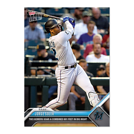 2023 Topps Now #263 Jorge Soler