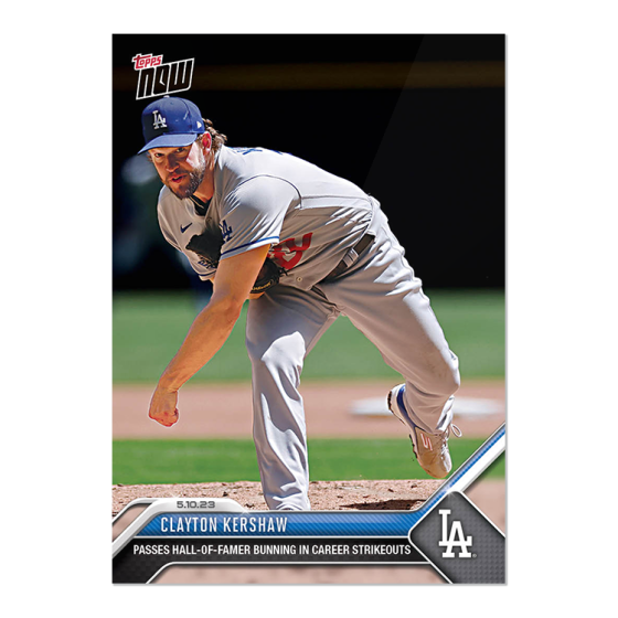 2023 Topps Now #265 Clayton Kershaw