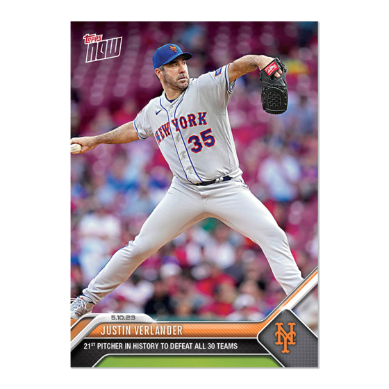2023 Topps Now #266 Justin Verlander