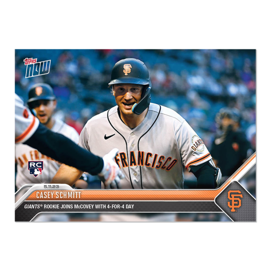 2023 Topps Now #273 Casey Schmitt