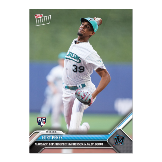 2023 Topps Now #274 Eury Pérez