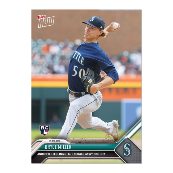 2023 Topps Now #285 Bryce Miller