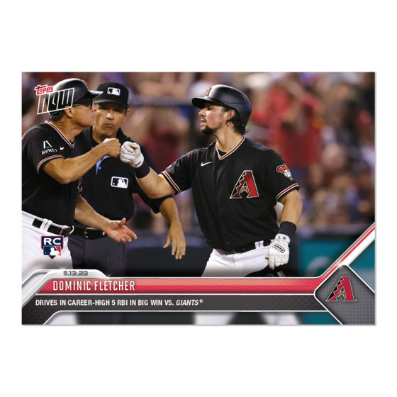 2023 Topps Now #287 Dominic Fletcher