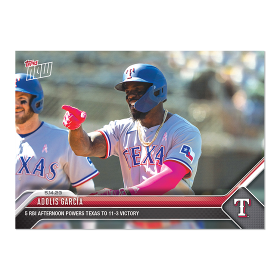 2023 Topps Now #292 Adolis Garcia