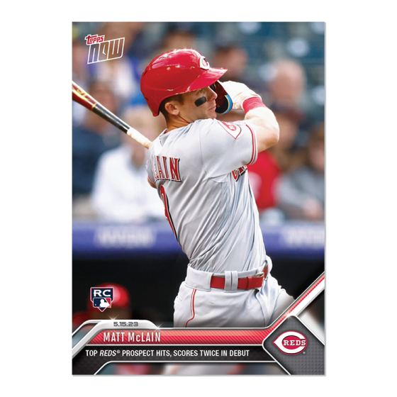 2023 Topps Now #297 Matt McLain