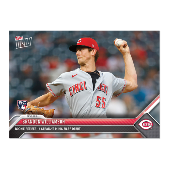 2023 Topps Now #301 Brandon Williamson