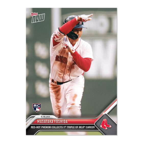 2023 Topps Now #303 Masataka Yoshida