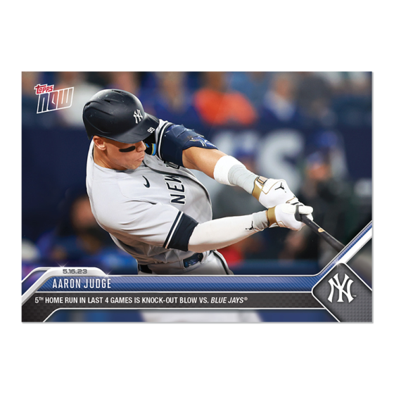 2023 Topps Now #304 Aaron Judge