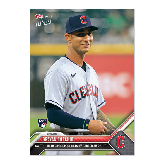 2023 Topps Now #305 Brayan Rocchio