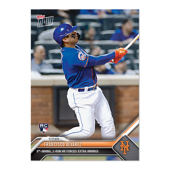 2023 Topps Now #310 Francisco Álvarez