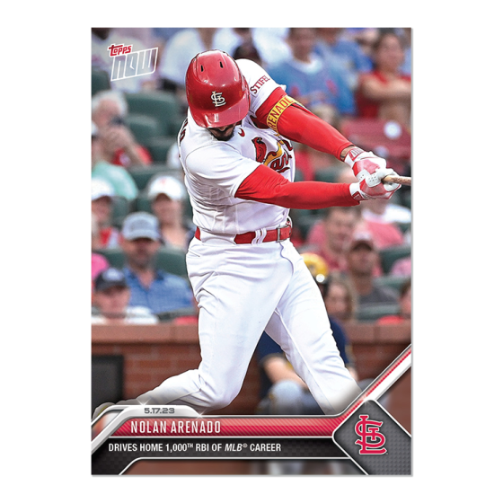 2023 Topps Now #312 Nolan Arenado