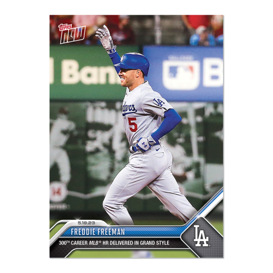 2023 Topps Now #316 Freddie Freeman