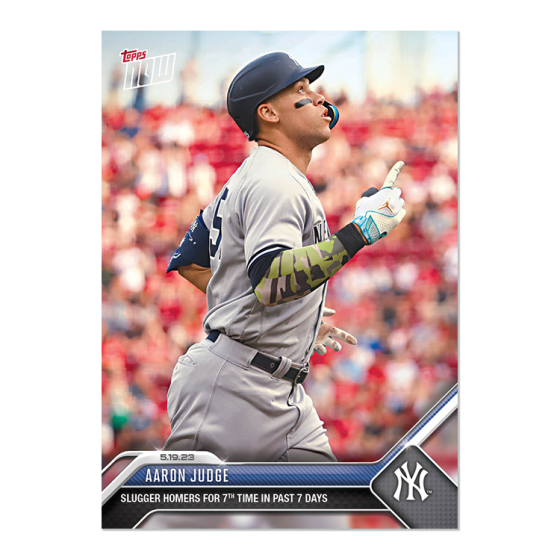 2023 Topps Now #318 Aaron Judge