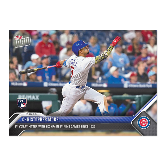 2023 Topps Now #319 Christopher Morel