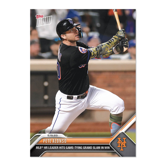 2023 Topps Now #320 Pete Alonso