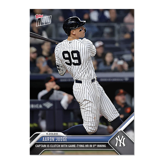 2023 Topps Now #336 Aaron Judge