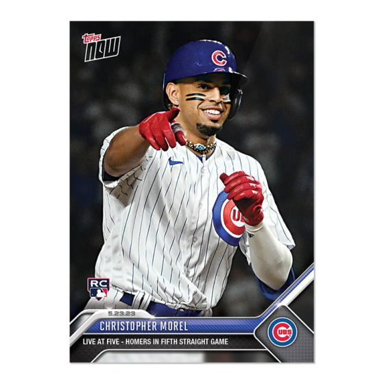 2023 Topps Now #339 Christopher Morel