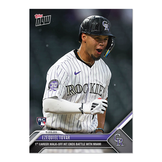 2023 Topps Now #345 Ezequiel Tovar