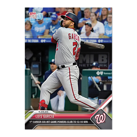 2023 Topps Now #347 Luis Garcia