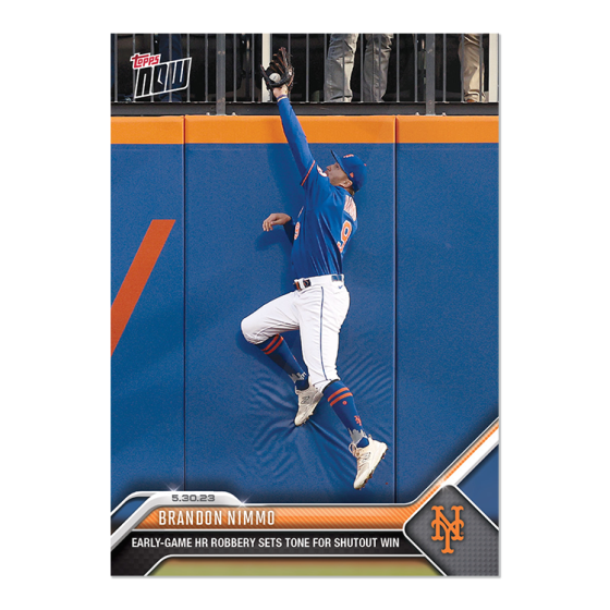2023 Topps Now #364 Brandon Nimmo