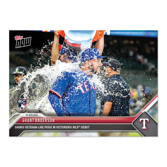 2023 Topps Now #367 Grant Anderson