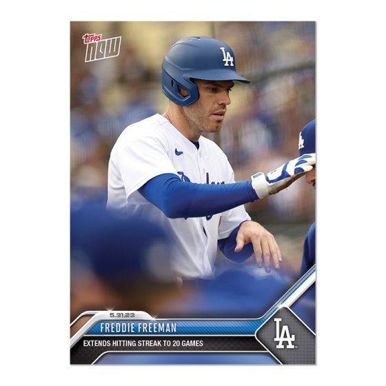 2023 Topps Now #371 Freddie Freeman