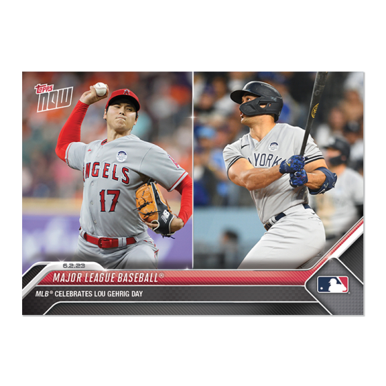 2023 Topps Now #376 Lou Gerig Day