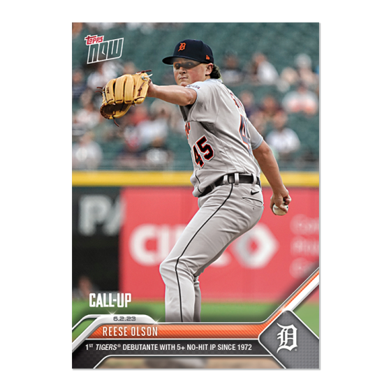 2023 Topps Now #378 Reese Olson