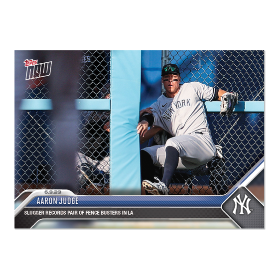 2023 Topps Now #380 Aaron Judge