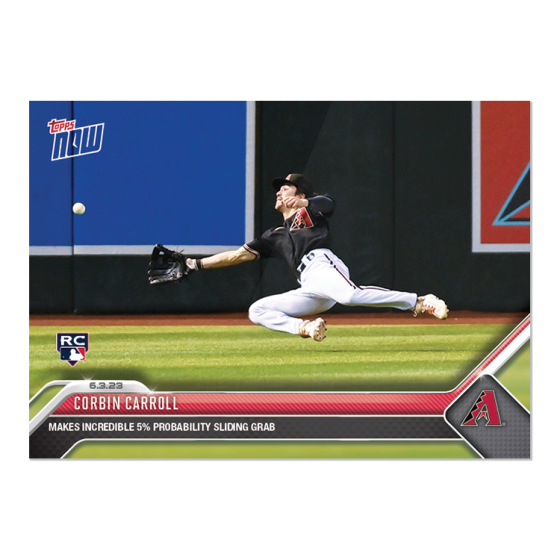 2023 Topps Now #381 Corbin Carroll