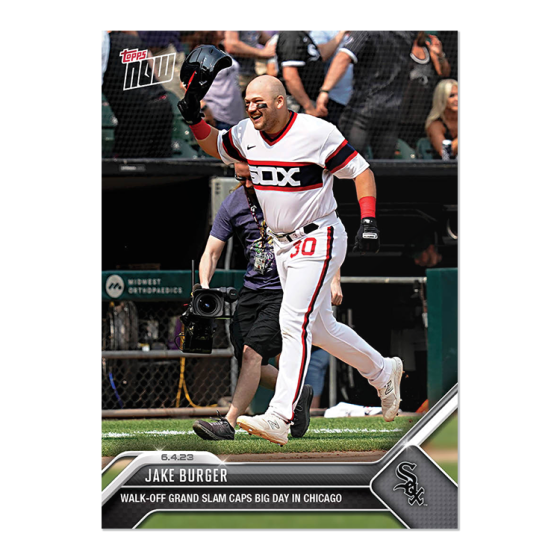 2023 Topps Now #385 Jake Burger