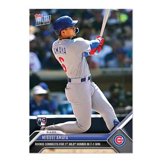 2023 Topps Now #387 Miguel Amaya