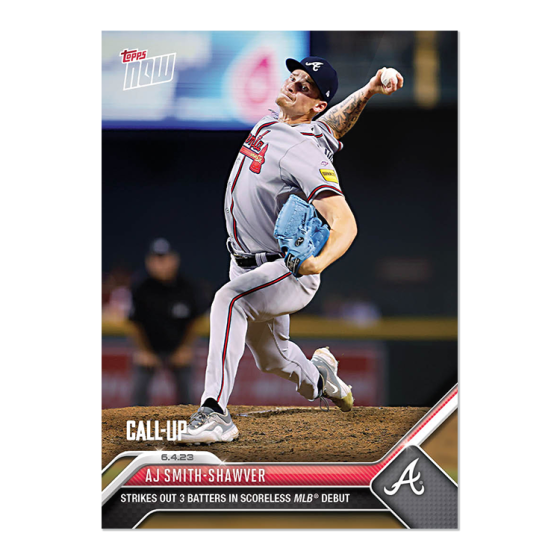 2023 Topps Now #388 AJ Smith-Shawver