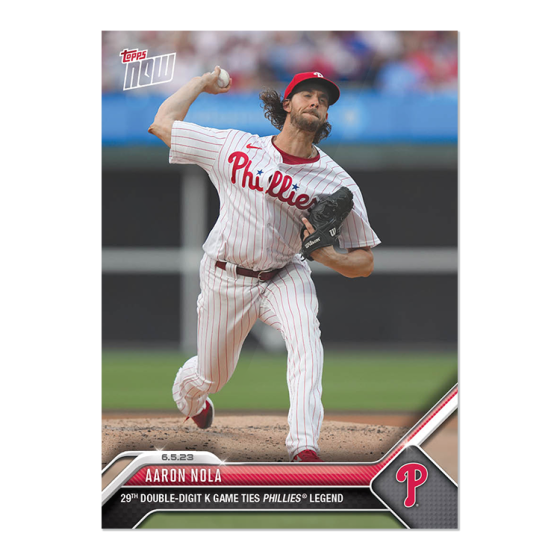 2023 Topps Now #389 Aaron Nola