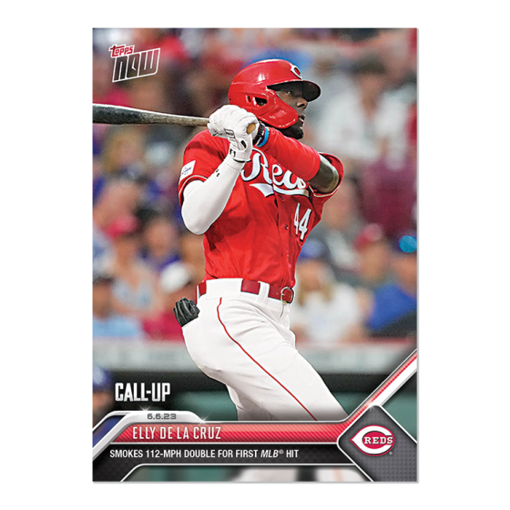 2023 Topps Now #392 Elly De La Cruz