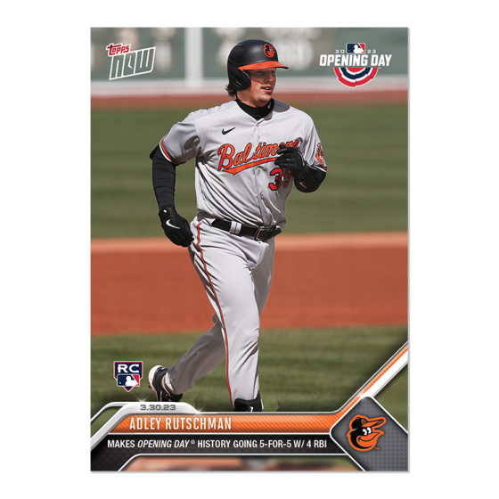 2023 Topps Now #4 Adley Rutschman