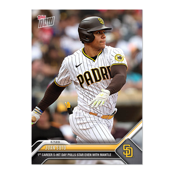 2023 Topps Now #403 Juan Soto