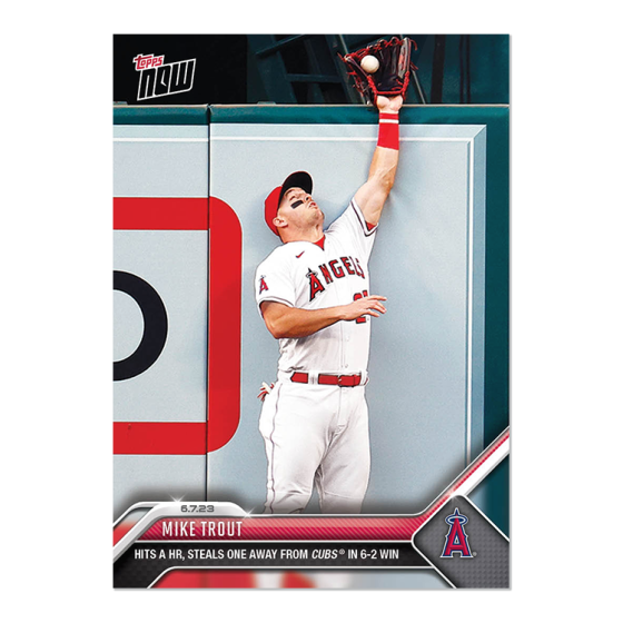 2023 Topps Now #405 Mike Trout