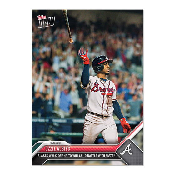 2023 Topps Now #409 Ozzie Albies