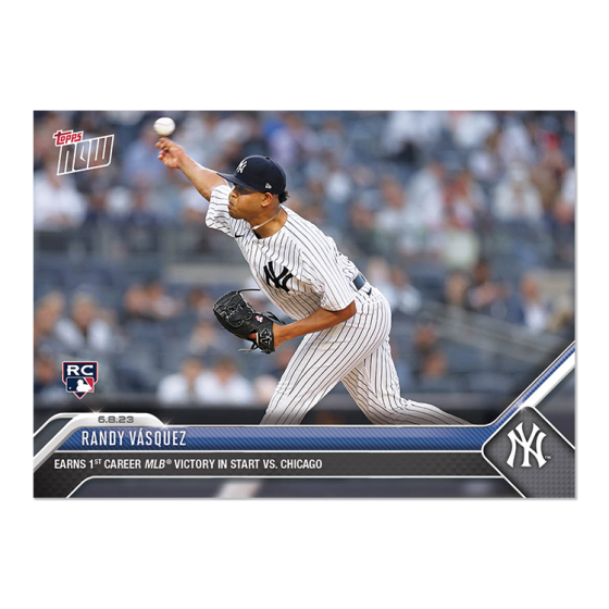 2023 Topps Now #410 Randy Vásquez