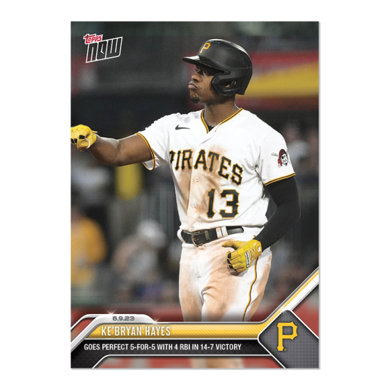 2023 Topps Now #413 Ke'Bryan Hayes