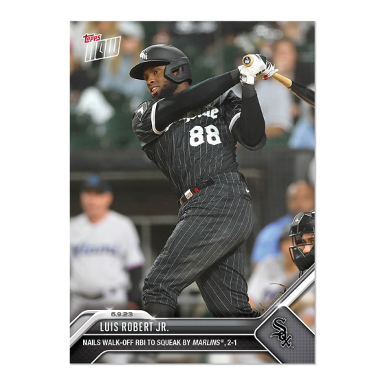 2023 Topps Now #417 Luis Robert Jr.