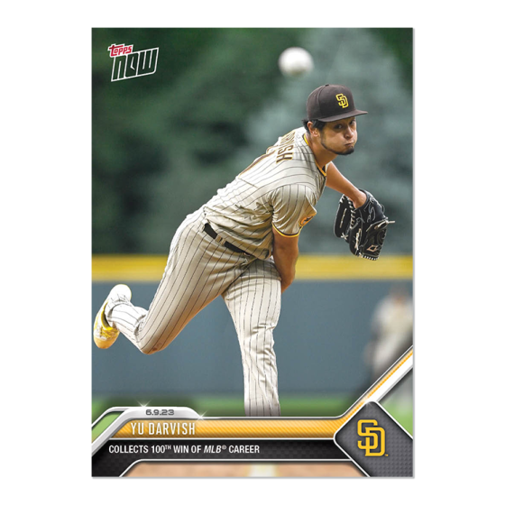 2023 Topps Now #418 Yu Darvish