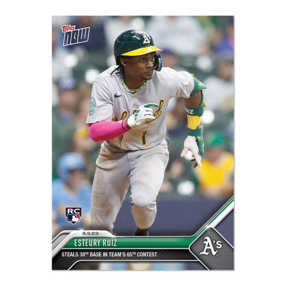 2023 Topps Now #420 Esteury Ruiz