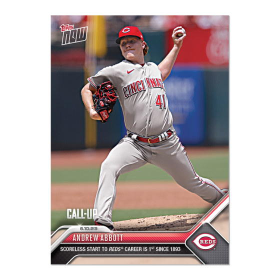 2023 Topps Now #422 Andrew Abbott