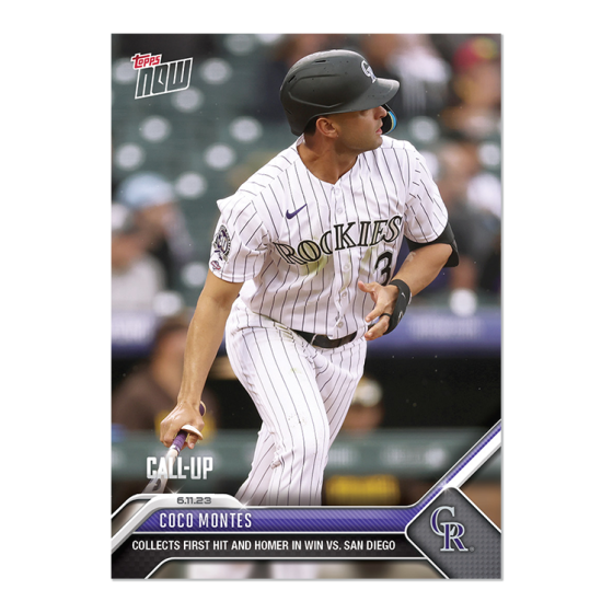 2023 Topps Now #427 Coco Montes