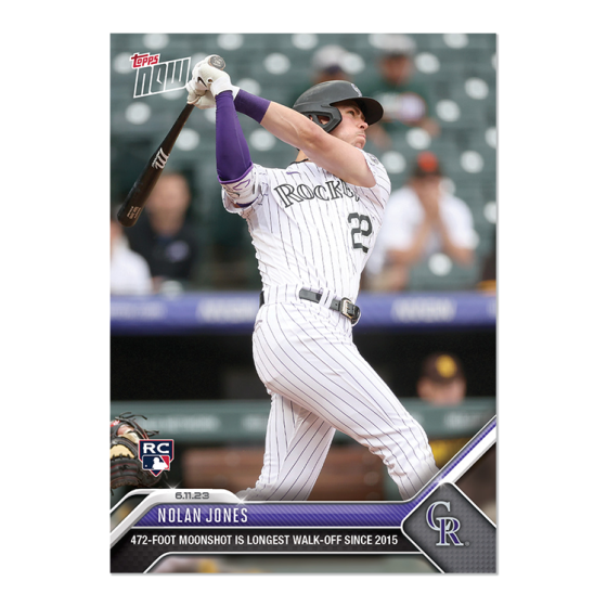 2023 Topps Now #428 Nolan Jones