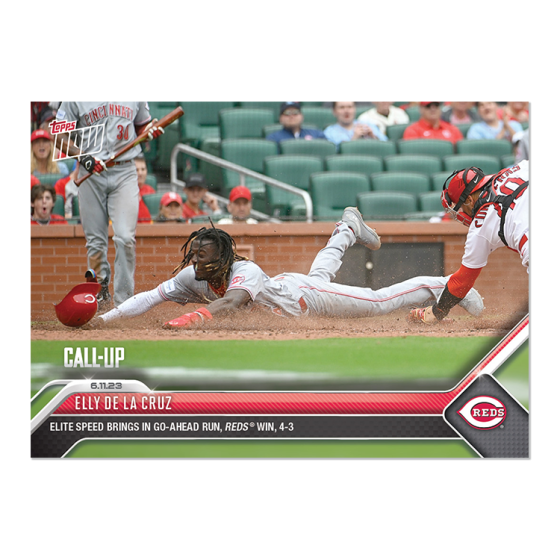 2023 Topps Now #430 Elly De La Cruz