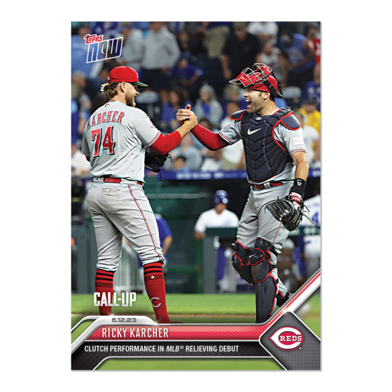 2023 Topps Now #435 Ricky Karcher